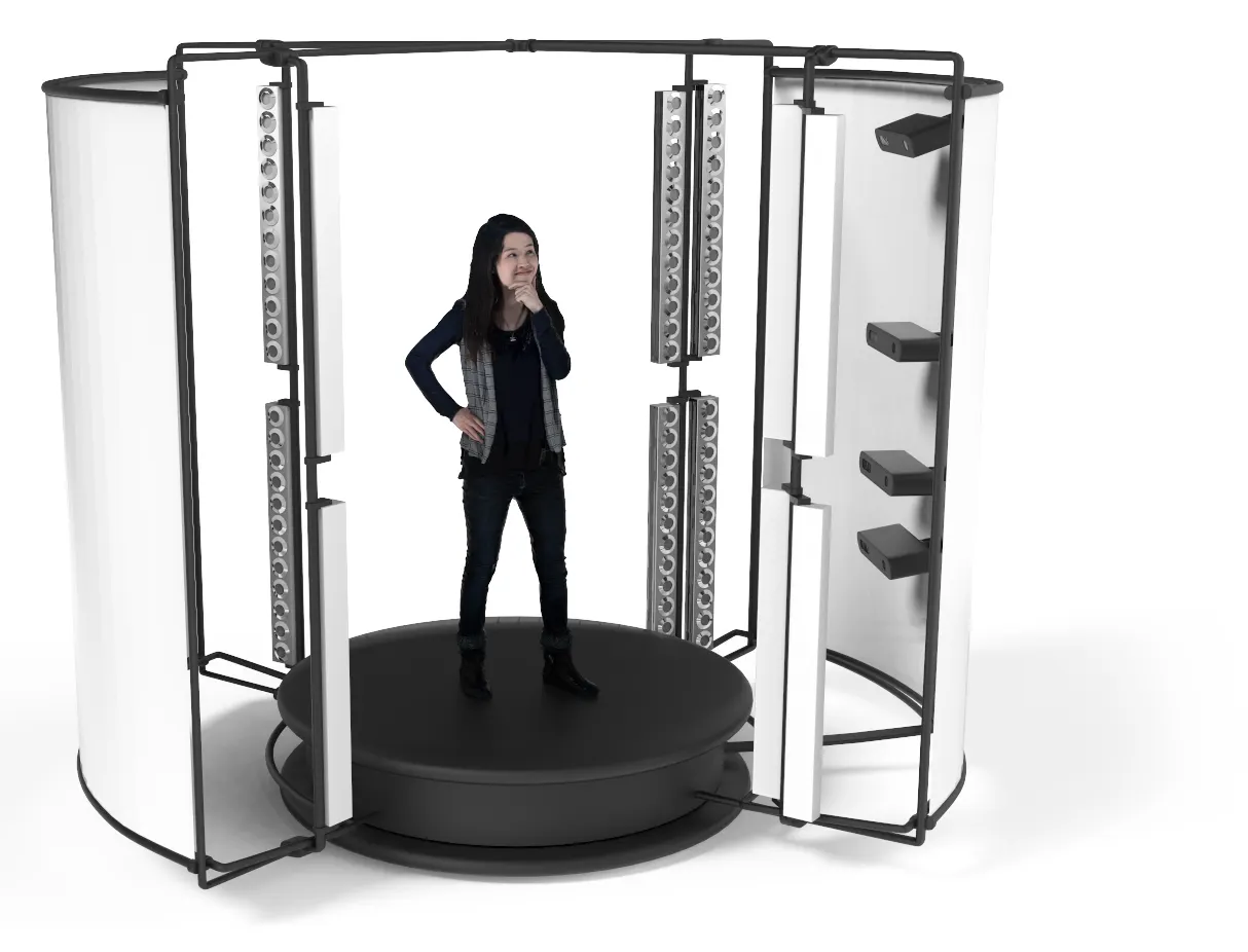 Artec Shapify Booth Body Scanner Europac 3D