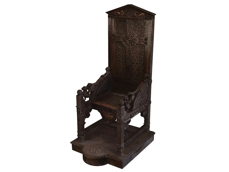 3D Scanning Black Chair Europac 3D