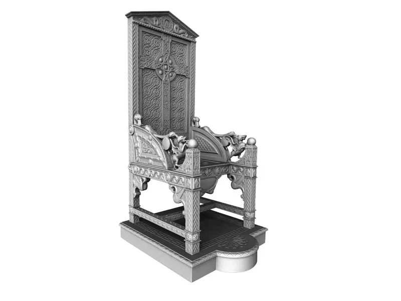3D Scanning Black Chair Europac 3D