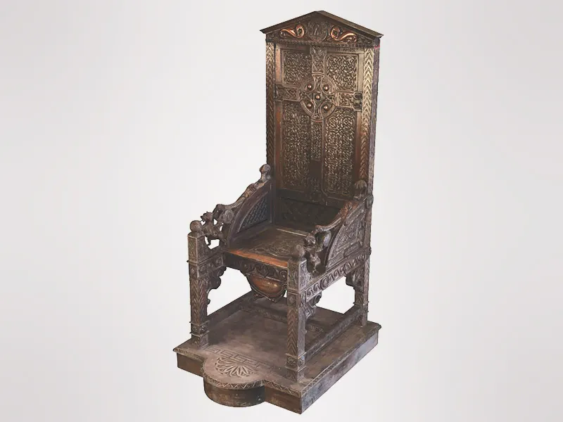 3D Digital Archiving The Black Chair