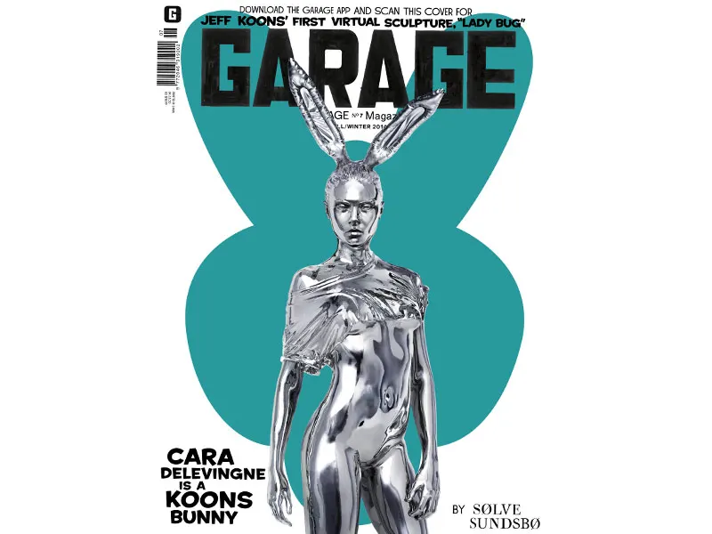 Cara Delevigne Garage Magazine Artec Eva Europac 3D