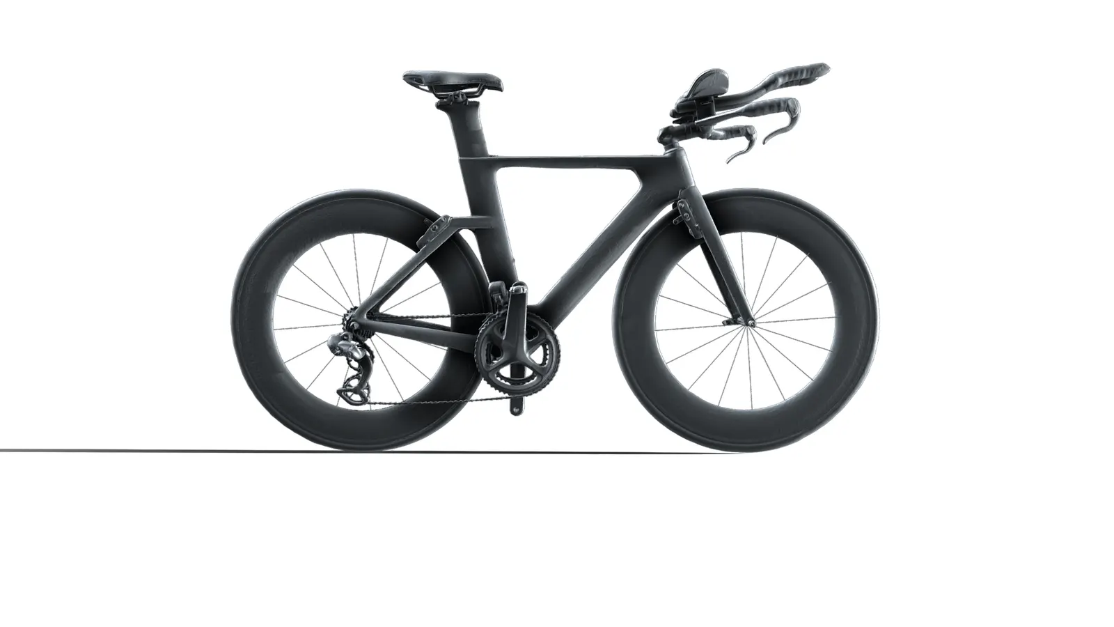 Artec Leo scanning a time trial bicycle