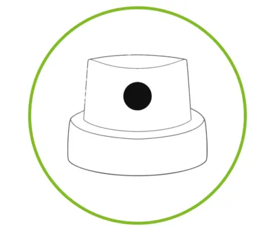 Attblime Round Spray Head