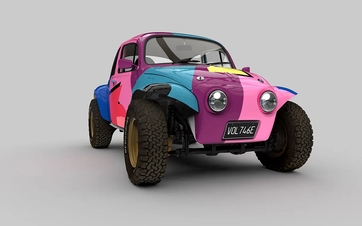 DIGITAL TWIN CREATION OF A VW BAJA BUG USING ARTEC LEO HANDHELD 3D SCANNER