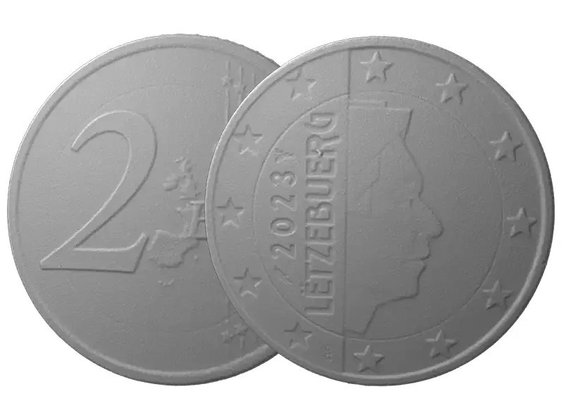 Artec Spider II Coin 3D Scan