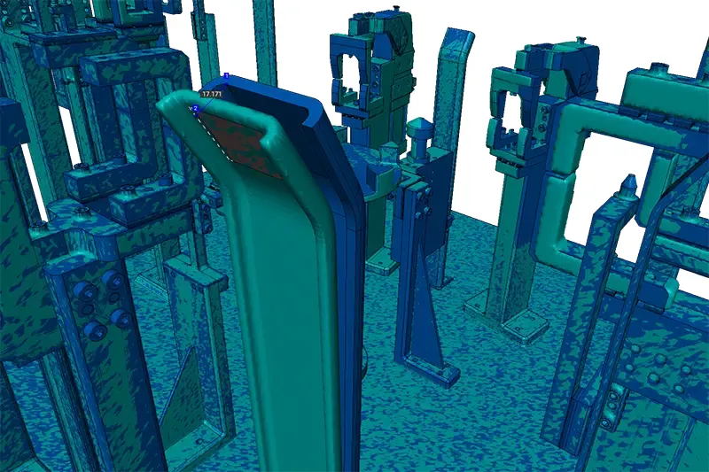 Rapid Fixture Inspection Artec Leo
