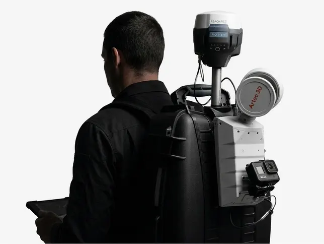 Backpack SLAM LiDAR mapping with RTK georeferencing for outdoor surveys